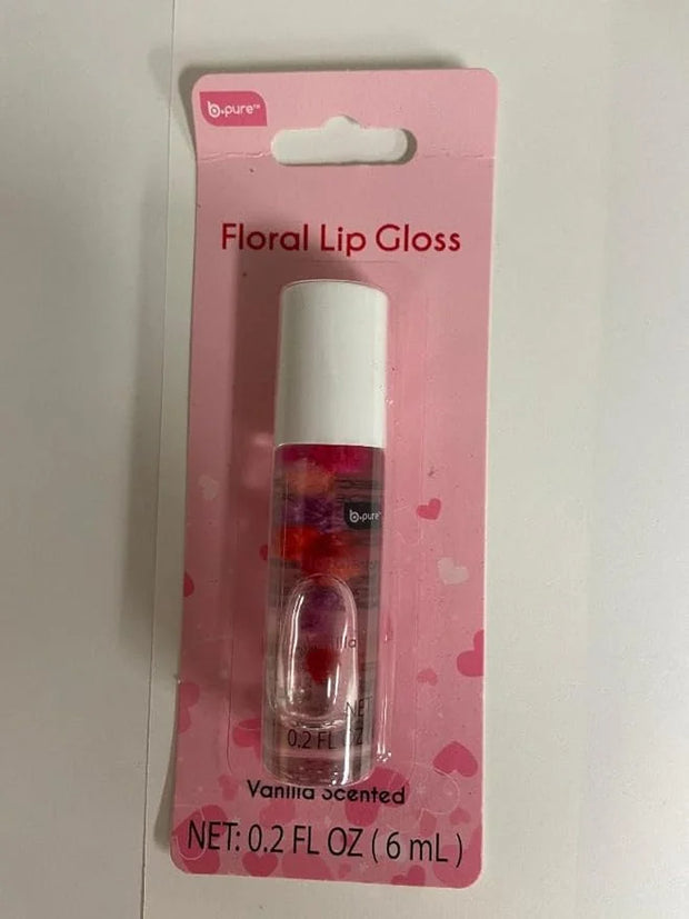b.pure Floral Lip Gloss Vanilla Scented .2 oz - Product Image