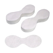 Disposable Eye Mask, 200 Pcs, Non-Woven Cotton, Ultra Thin, Breathable, Suitable for Face, Arms, Neck, Legs, DIY Spa, Redu...