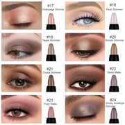 8Pcs Cream Eye Shadow Brightener Stick Makeup Set, Champagne Pearl Taupe Bronze Cocoa Stone Putty Smoky Amethyst Shimmer M...