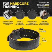 5mm Premium Weight Lifting Belt - 100% Genuine - Product Image