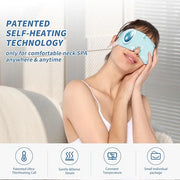 Steam Eye Mask Hyaluronic Acid Formula Self Heating Moist Eye Compress Disposable SPA Warm Eye Mask 5 Packs for Dry Eye, E...