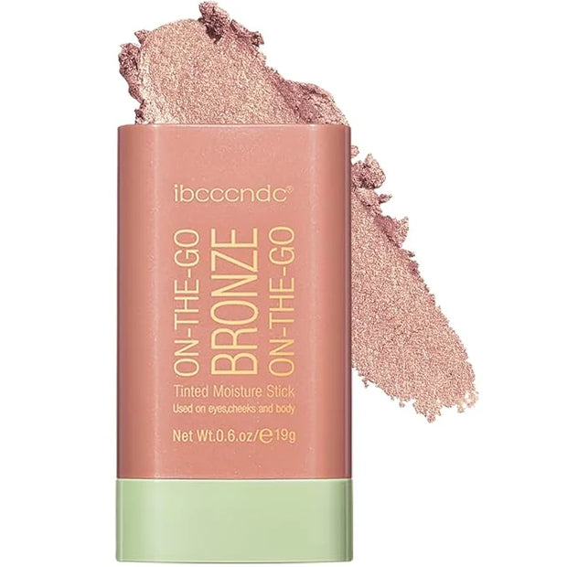 MEICOLY Cream Bronzer Stick, Natural Highlight Contour Makeup,Face Highlighter Stick,Contour Stick Facial Contouring Stick...
