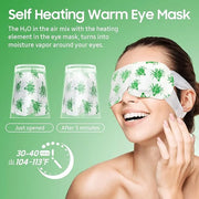 30Packs Steam Eye Mask, Heated Eye Mask Warm Compress for Eyes, Self Heating Warm Eye Masks Disposable Steam Mask for Home...