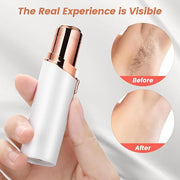 Facial Hair Removal for Women- as Seen on TV Painless Face Shaver -Painless Womens Facial Hair Remover with 2 Replacement ...