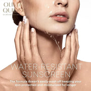 OLIVIA QUIDO Clinical Skincare Broad Spectrum Sunscreen SPF 50 with Lilac Stem Cell | Anti-Aging Skin Protection From UVA ...