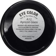 Apricot Peach Glaze Shimmering Bronze Warm Yellow Gold Pressed Powder Single Eyeshadow; Talc, Paraben & Cruelty Free - Pro...