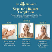 Hyaluronic Acid & Collagen De-Puffing Eye Cream - Reduces Under Eye Bags & Dark Circles, Hydrates - Dermatologist Tested, ...