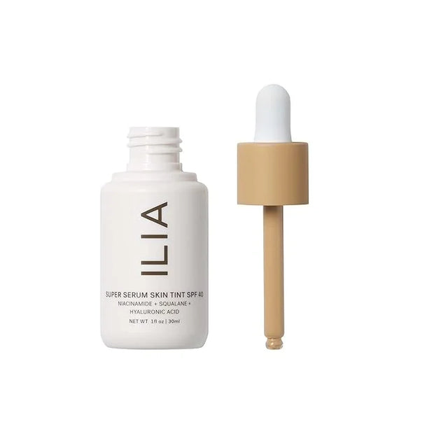 ILIA - Super Serum Skin Tint SPF 40 | Non-Comedogenic, Vegan, Lightweight to Help Against Blue Light, + Pollution while Hy...