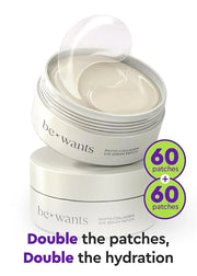 Bewants under eye patches for puffy eyes, Korean under eye mask with vegan collagen and 71.9% bamboo water, patches for da...