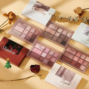 12 Colors Nude Brown Pink Matte Shimmer Eyeshadow