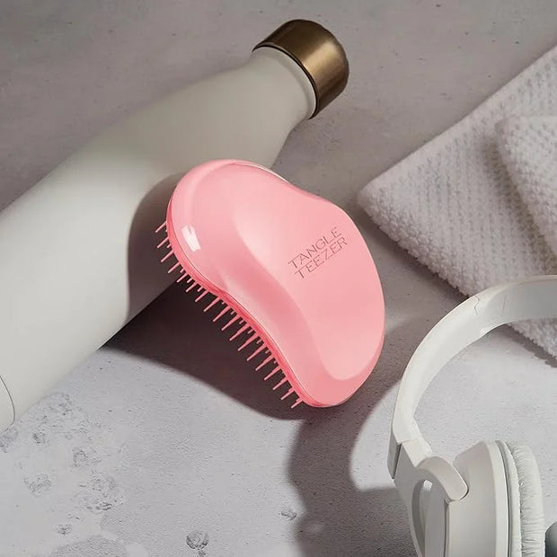 Tangle Teezer Original Detangler Brush, Dry & Wet Hair Brush for Thick & Curly Hair Types, Pink Punch - Product Image