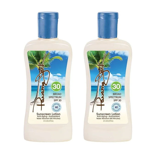 Panama Jack Sunscreen Suntan Lotion - SPF 30, Broad Spectrum UVA/UVB Protection, PABA, Paraben, Gluten & Cruelty Free, 6 F...
