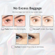 grace & stella Under Eye Patches with Peptides & Rice Extract - Firming Eye Masks for Dark Circles and Puffiness - Iridesc...