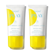 Supergoop! PLAY 100% Mineral Lotion - 1 fl oz, Pack of 2 - Broad Spectrum SPF 50 Sunscreen for Face & Body - Lightweight, ...