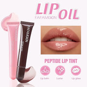 Petansy 5 Colors Hydrating Lip Gloss, Shiny Jelly Lip Plumping Lip Balms, Long Lasting Nourishing Non-sticky Fresh Clear S...