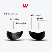 Wolf Project Under Eye Patches (5 pairs) For Dark Circles, Puffy Eyes, and Wrinkles - With Caffeine, Vitamin C and Peptide...