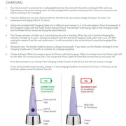 Michael Todd Beauty Sonicsmooth Dermaplane Razor for Women Face + Eyebrow trimmer Dermaplaning System - Peach Fuzz Remover...