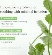 medicube Exosome CICA Tea Tree Calming Toner Pads for Sensitive Skin with Centella Asiatica Help Reduce Redness & breakout...