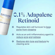 Differin acne treatment gel, 30