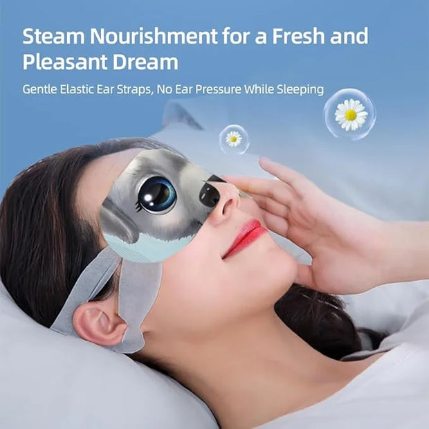 30 Packs Steam Eye Masks for Dry Eyes - Relaxing Hot Sleep Mask, Disposable Moist Heating Compress Pads - Product Image