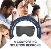 Heated Eye Mask Cordless, Warm Eye Compress for Dry Eyes Stye Blepharitis Chalazion MGD Eye Treatment, Heat Therapy to Unc...