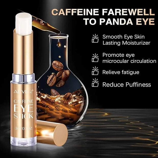 Caffeine Eye Stick, Eye Cream for Dark Circles and Puffiness, Ordinary Collagen Eye Serum Anti Aging,Bags Under Eyes Treat...