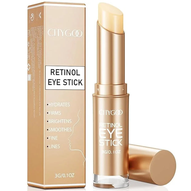 CITYGOO Retinol Eye Stick With Collagen, Hyaluronic Acid For Dark Circle, Under Eye Cream Anti Aging, For Puffiness and Ba...