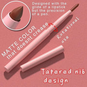 evpct Taupe Brown Matte Creamy Retractable Lip Liner Pencils for Shaping & Sculpting Lips, Lip Liner for Women Long Lastin...