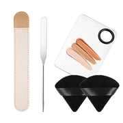 Korean Picasso Makeup Spatula Palette Set and Powder
