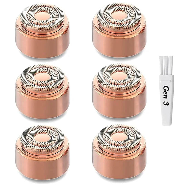 Generation 3 Replacement Heads for Finishing Touch Flawless Facial Hair Remover, Double Precision Replacement Blades Heads...