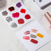 100Pcs Nail Art Polish Palette Paper Disposable Makeup