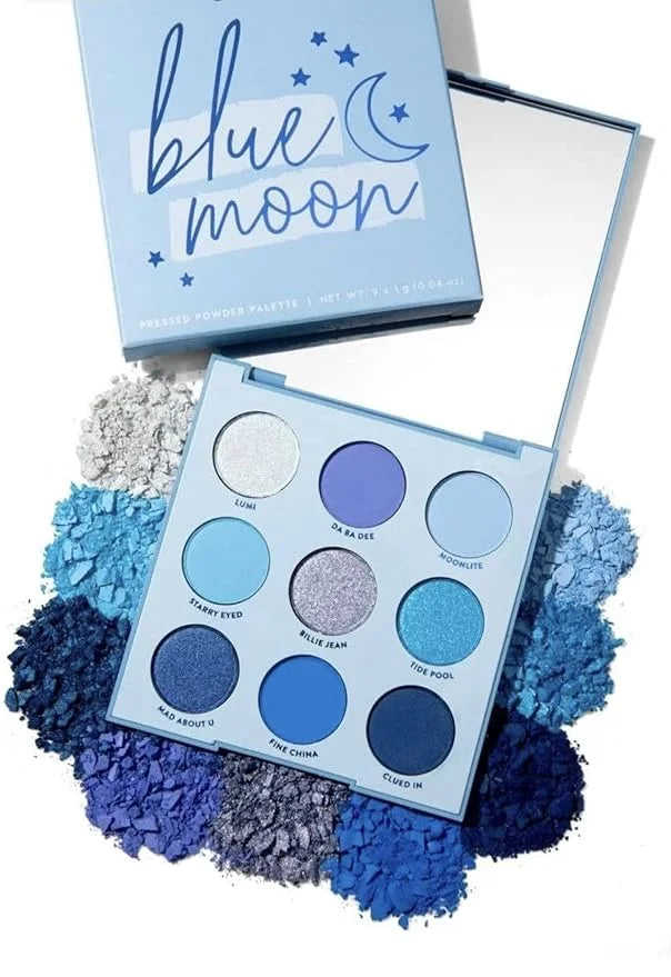 Colourpop Blue Moon Eyeshadow Palette, Powder - Product Image