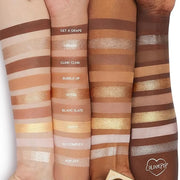 ColourPop Feelin' Bubbly Eyeshadow Palette - Brown & Gold Palette with Metallic and Matte Finishes - High-Pigment Eye Make...