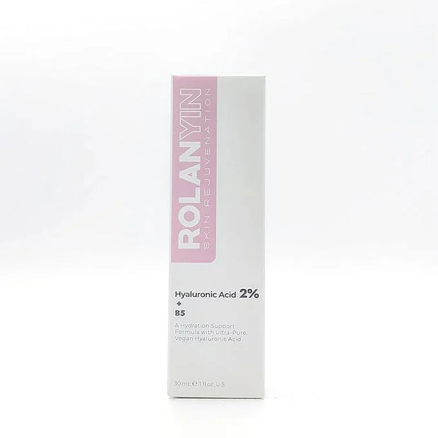 ROLANYIN Hyaluronic Acid 2% + Vitamin B5 Facial Serum for Intense Hydration Plumping and Nourishing Soothing Anti Aging Be...
