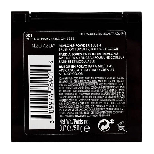 Revlon Powder Blush, 001 Oh Baby Pink, 0.17 Ounce by Revlon - Product Image