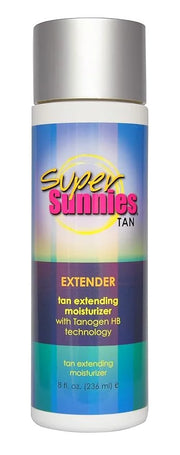 Super Sunnies Tan Extender Moisturizer Lotion with Tanogen HB for Indoor Tanning Beds & Sunless Tanning, Enriched with Alo...