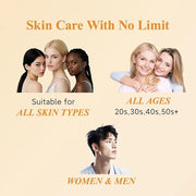 HKH Vitamin C Super Serum for Face - Anti Aging Vitamin E Facial Serum Capsules with Niacinamide, Vit C Serum Oil for Wome...