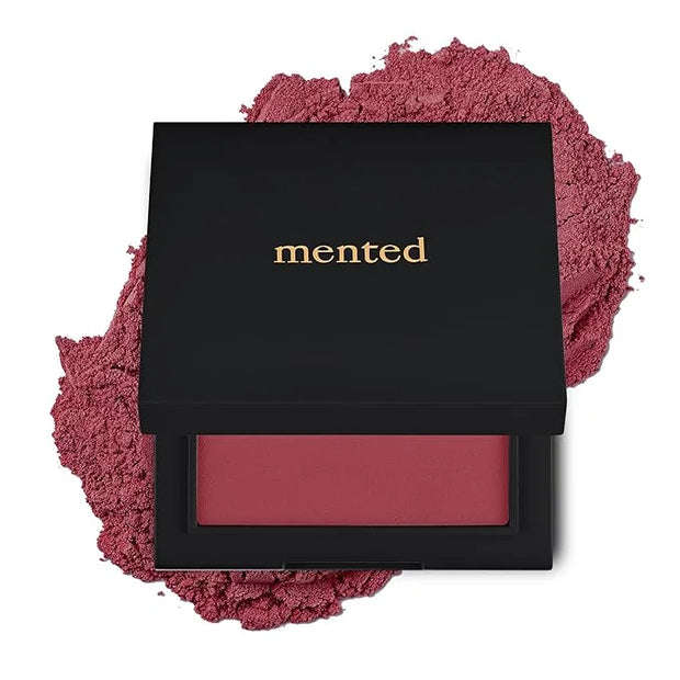 Mented Cosmetics Made in Italy, Cruelty Free Makeup, Vegan, Paraben Free, Shimmer Cheek Blush Palette for Face, Powder Fac...