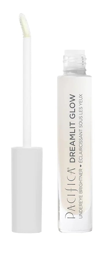 Pacifica DreamLit Glow Undereye Brightener – Illuminating Under Eye Cream for Dark Circles & Puffiness, Vegan Collagen, Hy...
