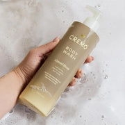 Cremo Skin Moisturizing Almond Bloom Women's Body Wash, Notes of Spicy Pink Pepper, Creamy Almond, and Soft Suede, 16 Fl O...