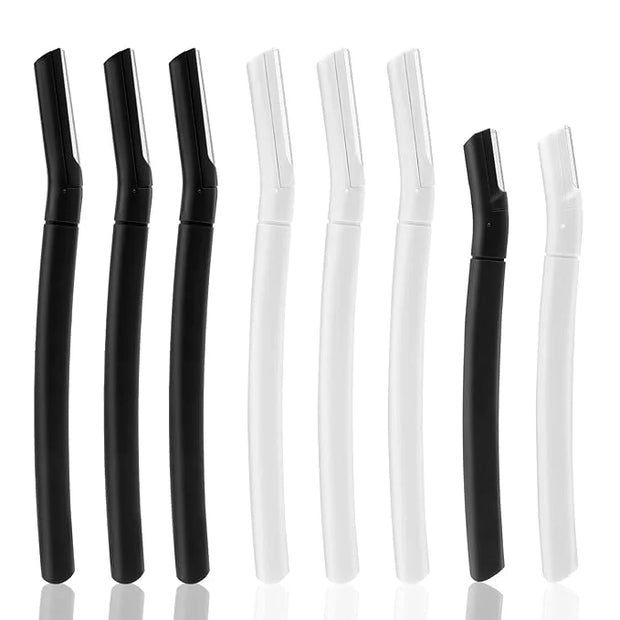 Eyebrow Razor, Dermaplane Face Razors for Women Facial Hair, Eyebrow Shaver(8 Count), Peach Fuzz Removal, Dermaplaner to E...