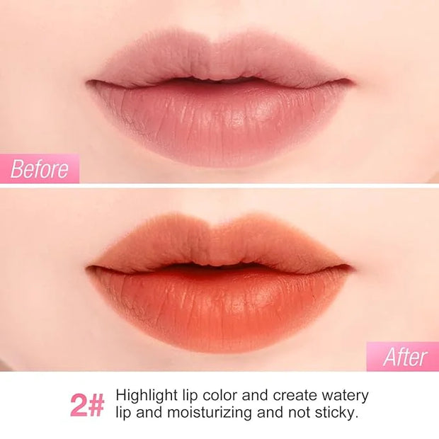 Boobeen Highly Pigmented Lip Gloss Liquid Lipstick, Multi-Use Lip and Cheek, Lightly Tinted, Lip Stain Long-Lasting, Non-s...