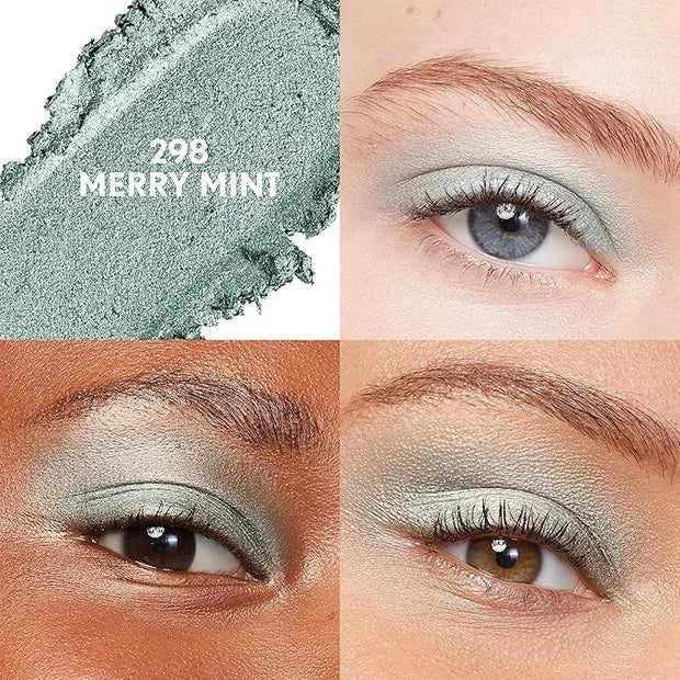 Covergirl Clean Multiline Eyeshadow Pencil, 298 Merry Mint, Vegan Formula, Shimmer Eyeshadow, Easy Application, Glides on ...