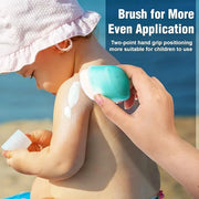 Mity rain Sunscreen Applicator for Kids, 3PCS Sunscreen Roller Bottle and Sunblock Buddy Brush Set, Buddies Sunscreen Appl...