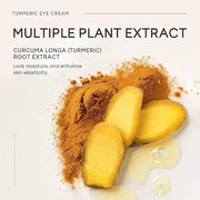 Turmeric Under Eye Cream, For Dull Eye Skin, Fine Lines, Eye Bags, Dark Circles, Eye Firming, Even Skin Tone, Hydrating, M...