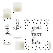 Andaz Press Personalized Lip Balm Party Black