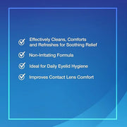 OCuSOFT Lid Scrub Foaming Cleanser & Dry Eye Mask Bundle - Eyelid & Eyelash Cleanser & Reusable Warm Compress Bundle - Soo...