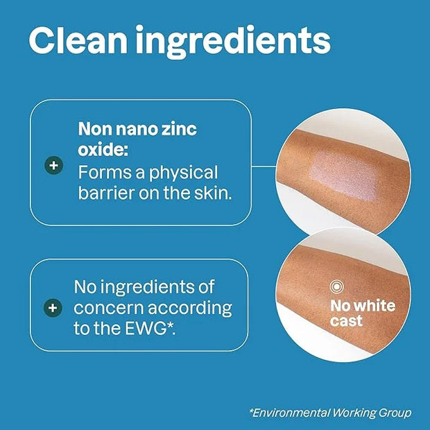 ATTITUDE Mineral Sunscreen Stick for Kids, SPF 30, EWG Verified, Plastic-Free, Broad Spectrum UVA/UVB Protection with Zinc...