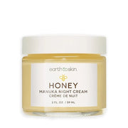 Earth To Skin Honey Manuka Calming Night Cream – Nourishing Moisturizer with Shea Butter, Macadamia Oil & Glycerin – 2.0 f...