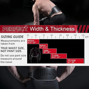 Jaffick Weight lifting Belt for 7MM Leather Pro 4 Inch - Product Image